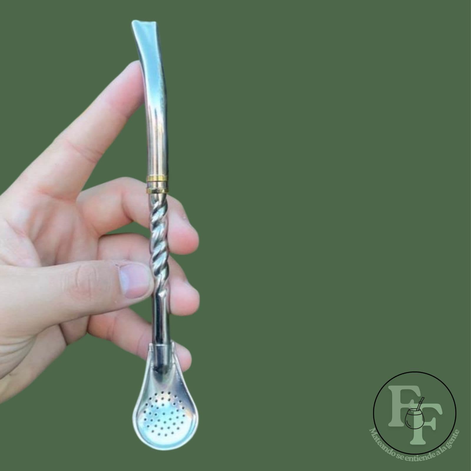 Bombilla Con Apliques