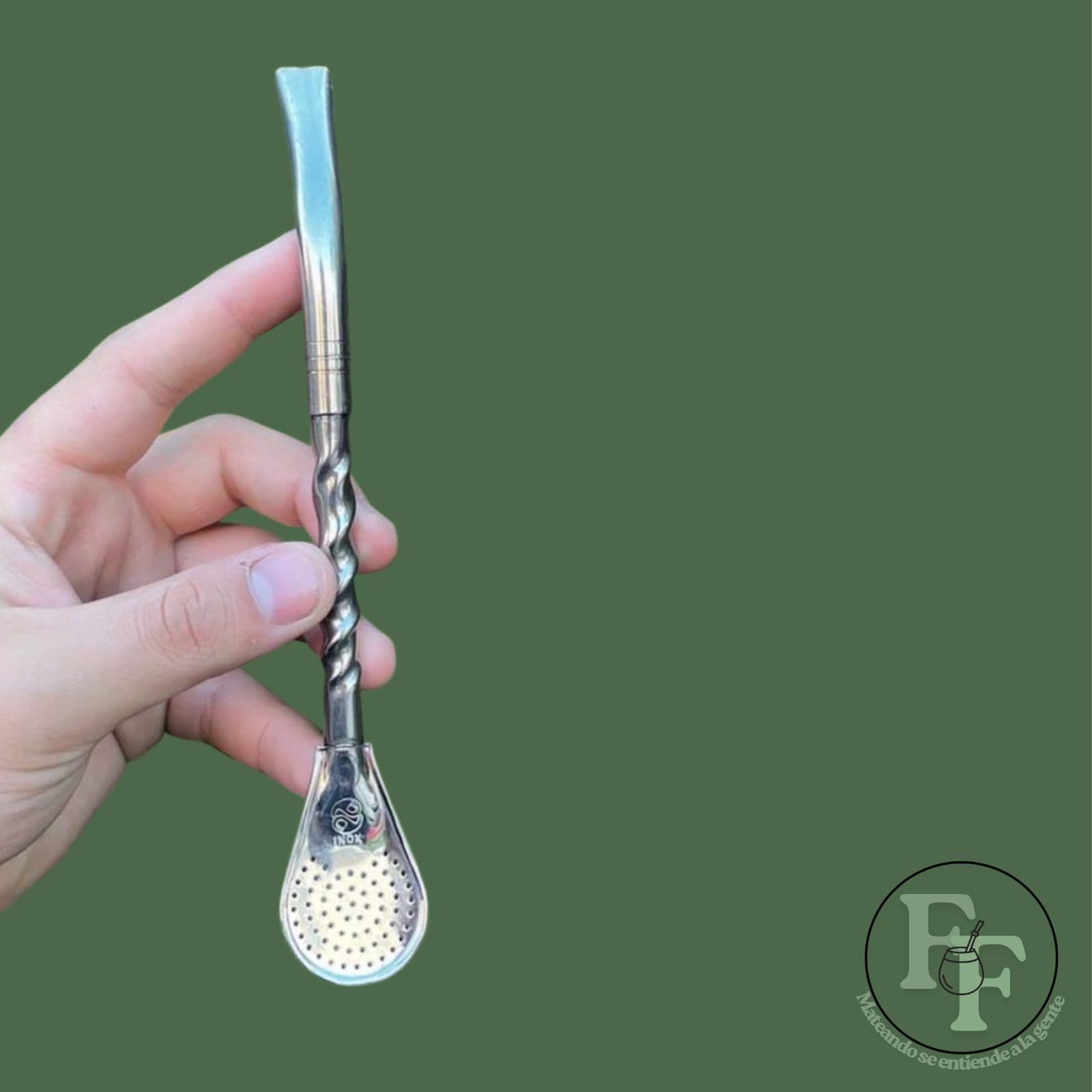 Bombilla Trenzada 19cm