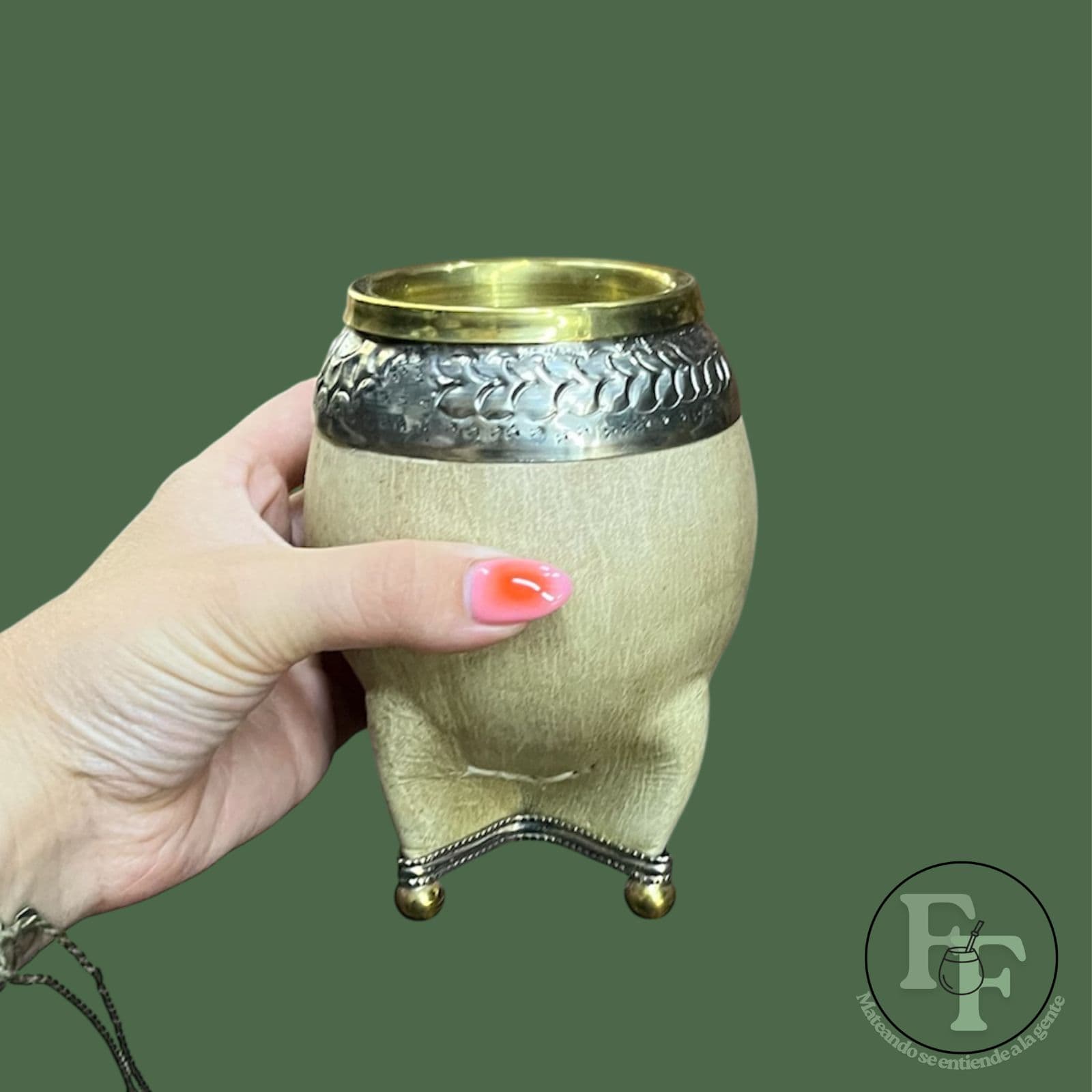 Torpedo Cuero Crudo Con Patitas