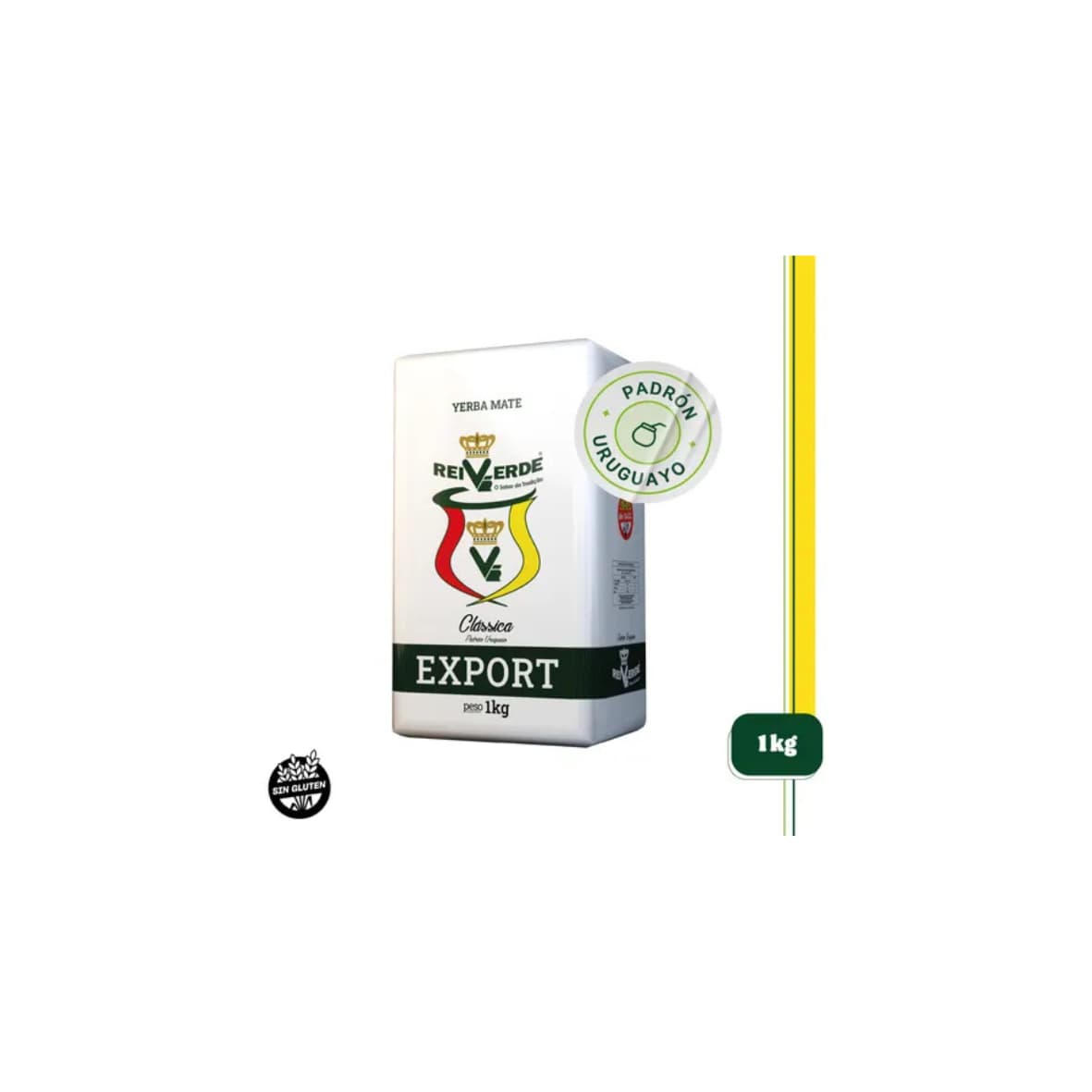 Yerba Rei Verde Clásica 1kg